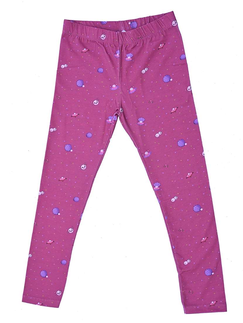 girls pack of 3 printed mid rise legging - 22317697 -  Standard Image - 2