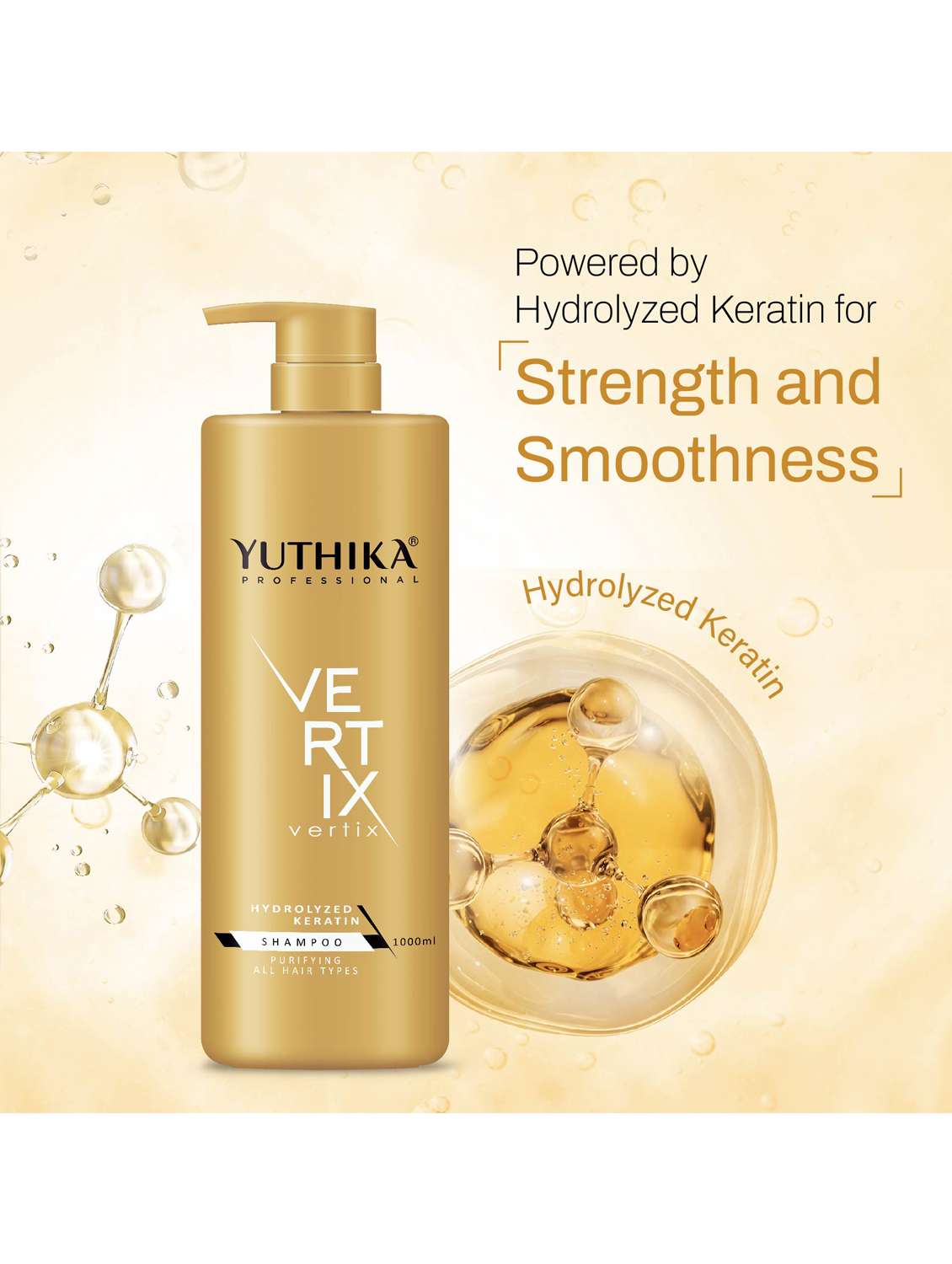yuthika proffesional vertix shampoo 1000ml - 22317716 -  Standard Image - 2