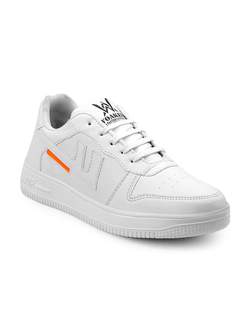 men solid lace up sneaker - 22318551 -  Standard Image - 2