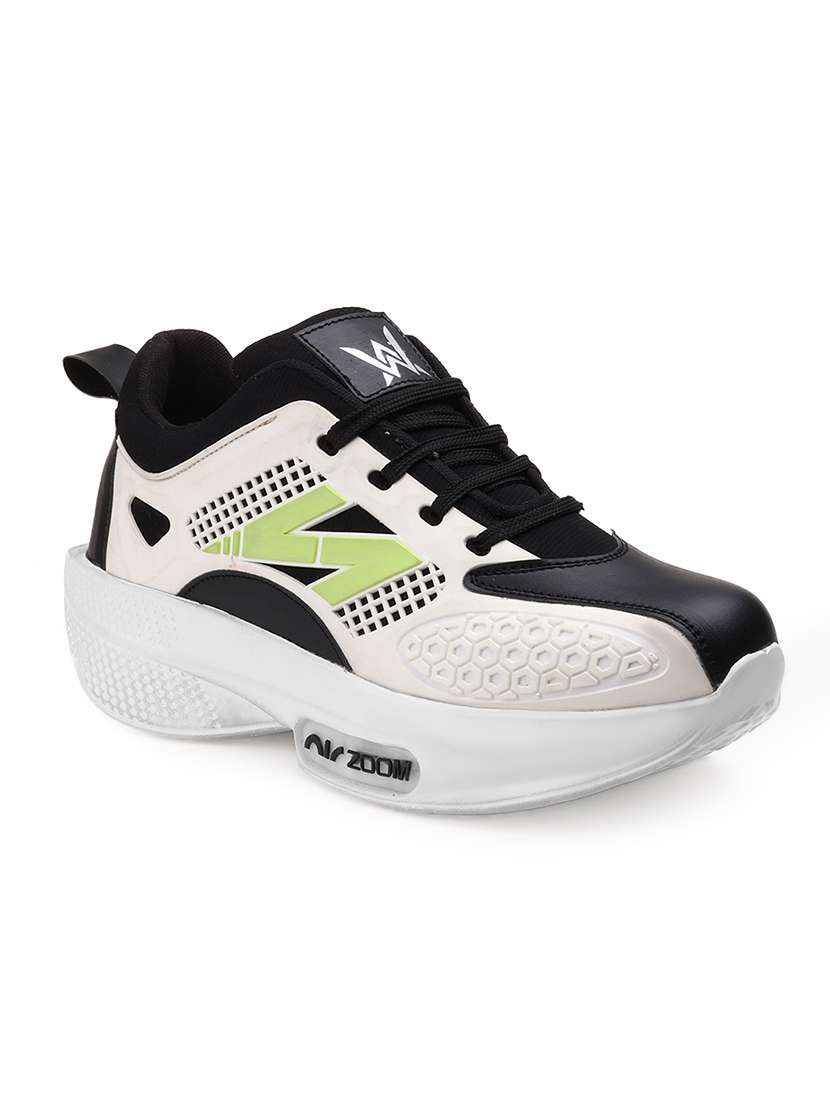men color block lace up sport shoe - 22318557 -  Standard Image - 2