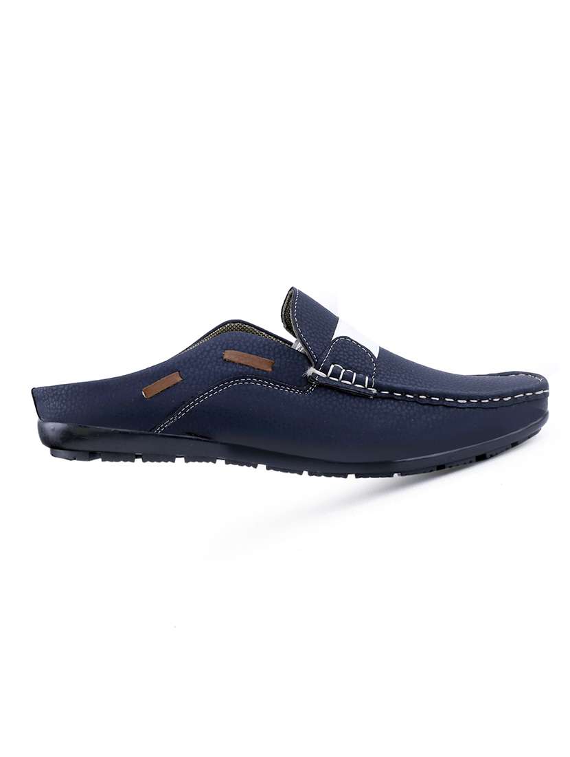 men blue slip on loafer - 22318564 -  Standard Image - 2