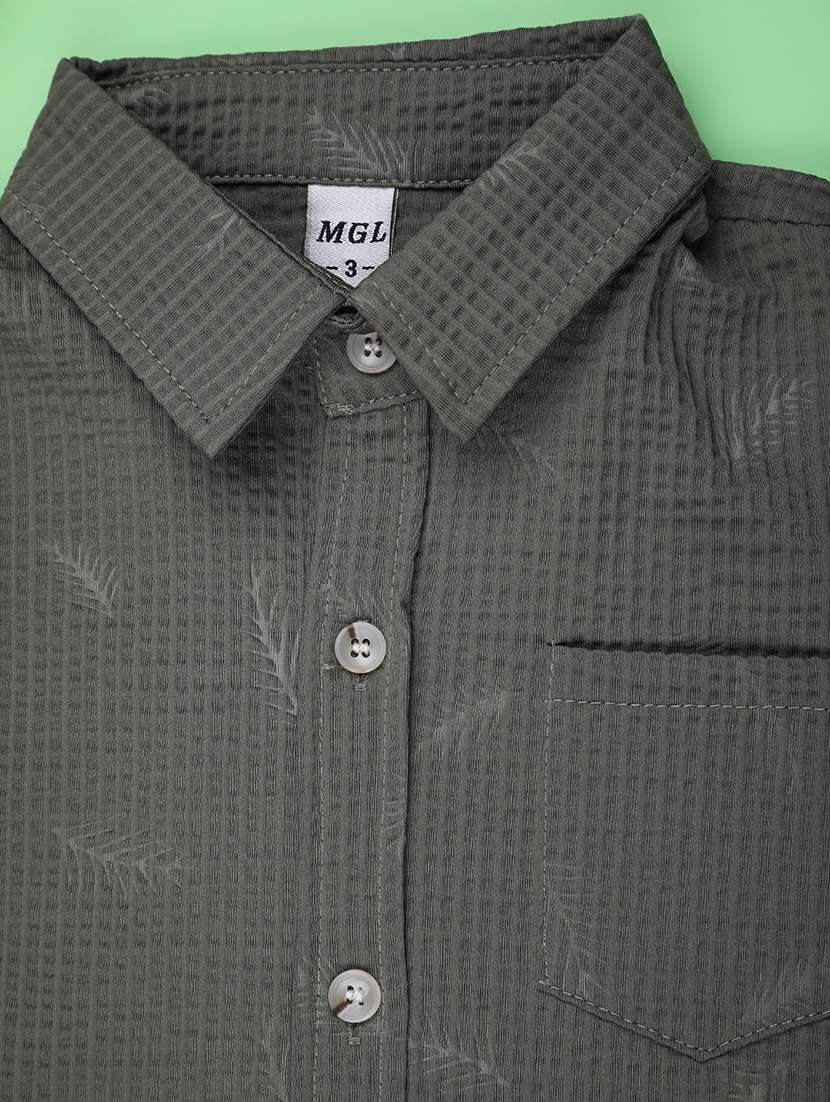boys collared short sleeve shirt - 22318802 -  Standard Image - 2