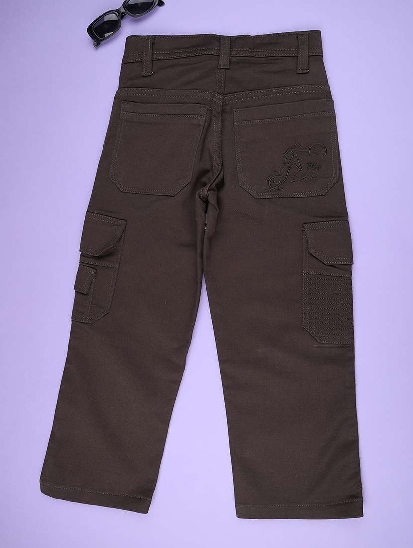 brown poly cotton plain jean - 22318887 -  Standard Image - 2
