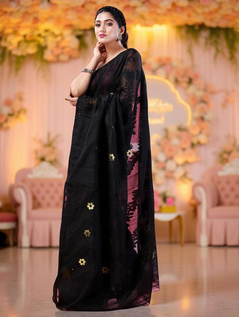 women self design jamdani saree - 22319599 -  Standard Image - 2