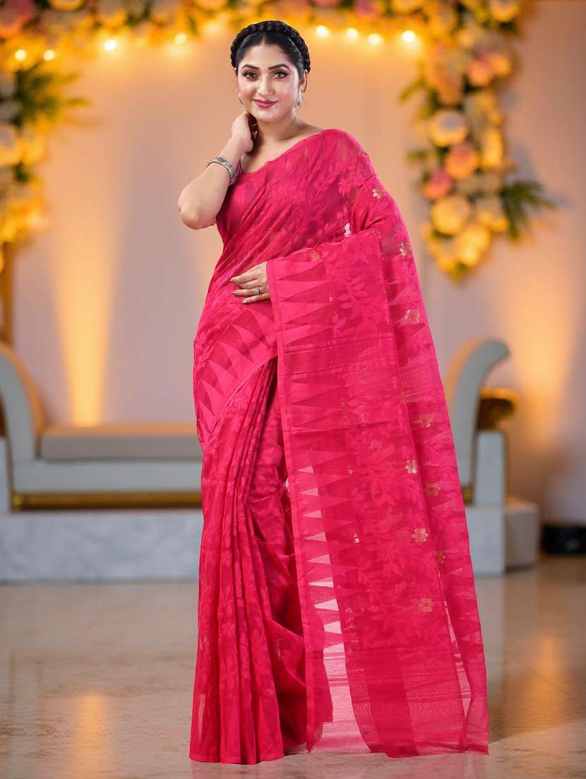 women self design jamdani saree - 22319603 -  Standard Image - 2