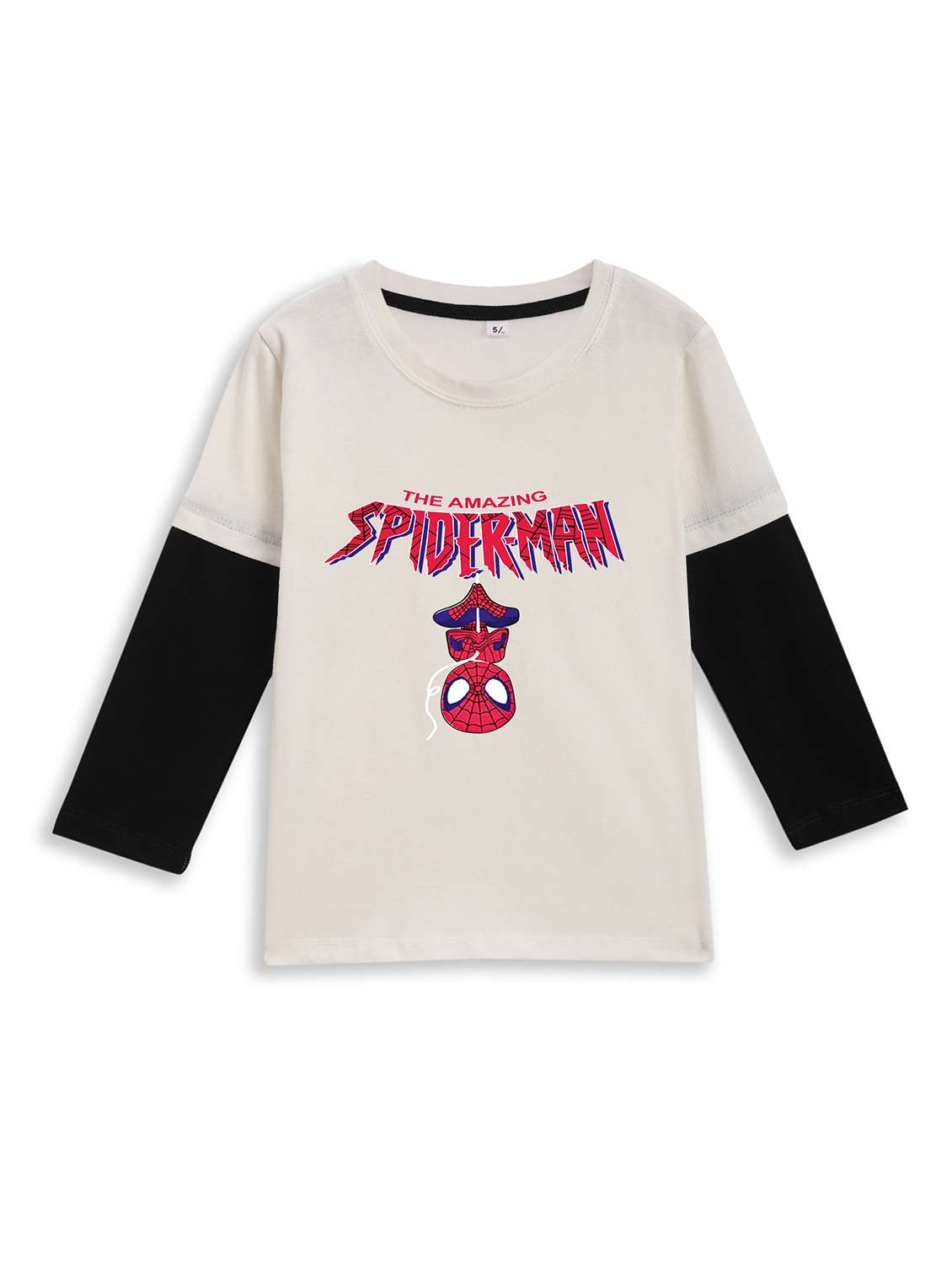 boys printed long sleeve t-shirt