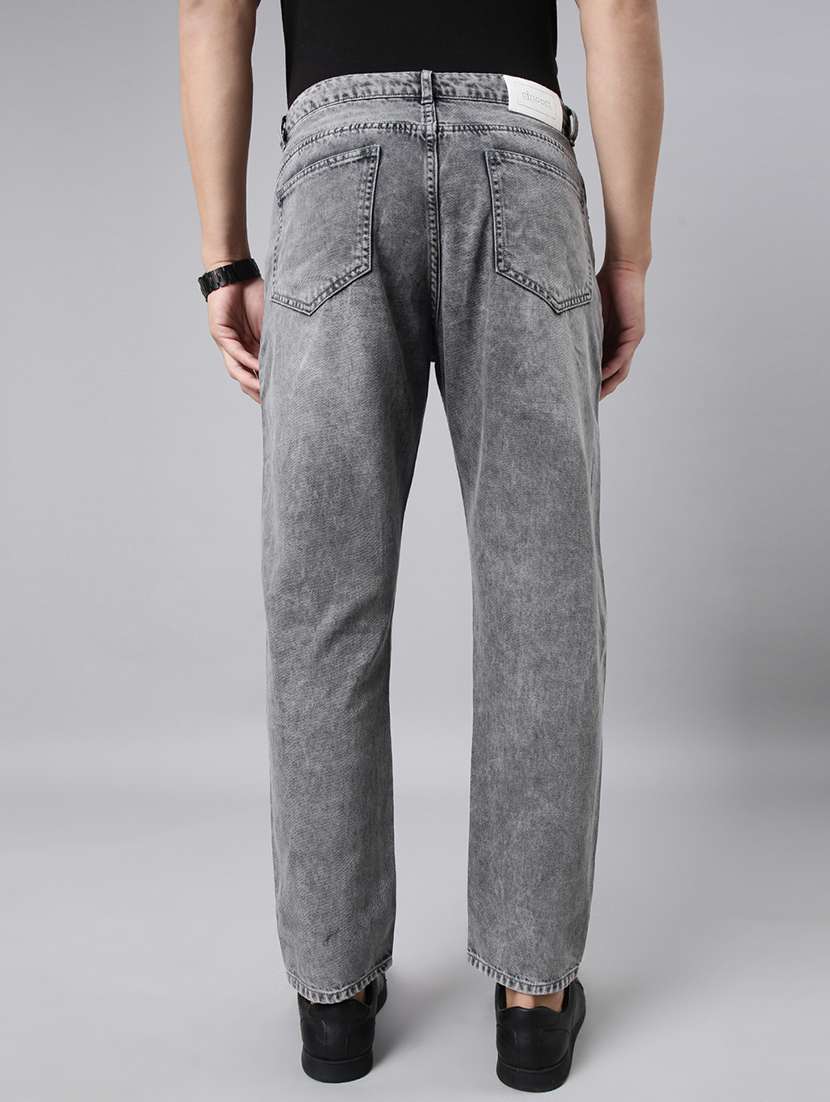men washed mid rise ankle length jeans - 22320224 -  Standard Image - 2