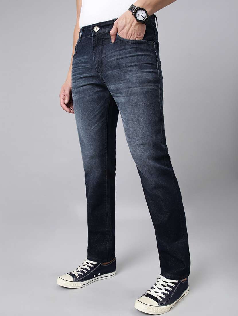 men washed mid rise full length jeans - 22320227 -  Standard Image - 2