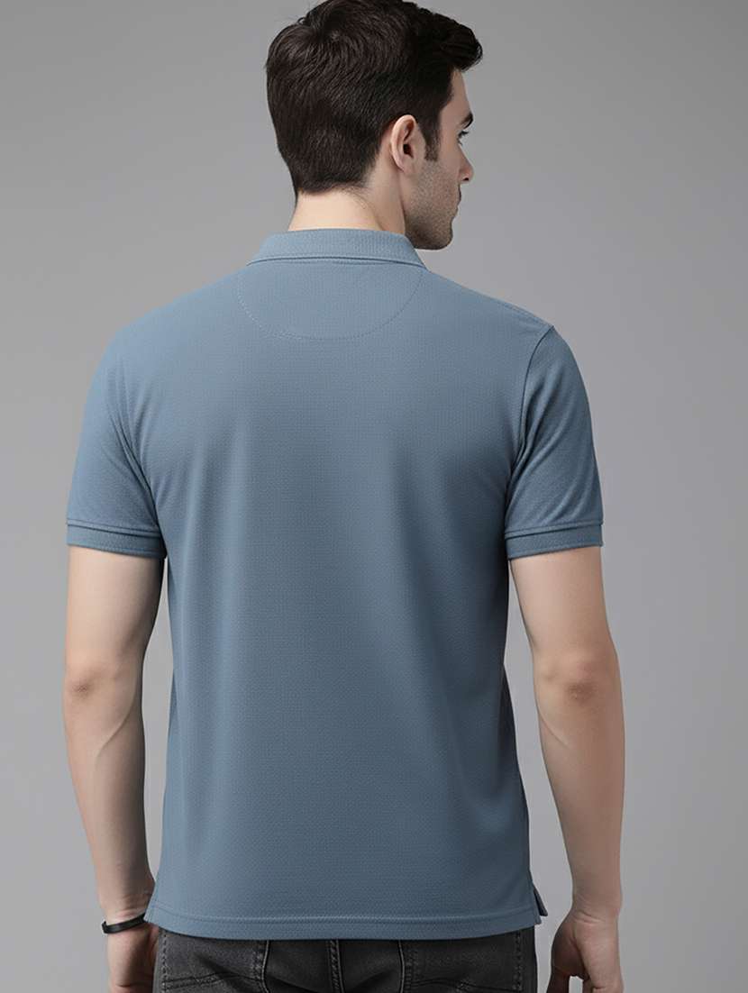 men solid short sleeve regular fit polo t-shirt - 22320253 -  Standard Image - 2