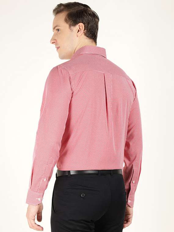 Men Collared Long Sleeve Formal Shirt - 22320551 -  Standard Image - 2