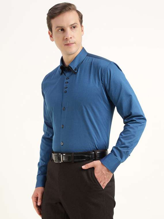 men collared long sleeve formal shirt - 22320560 -  Standard Image - 2
