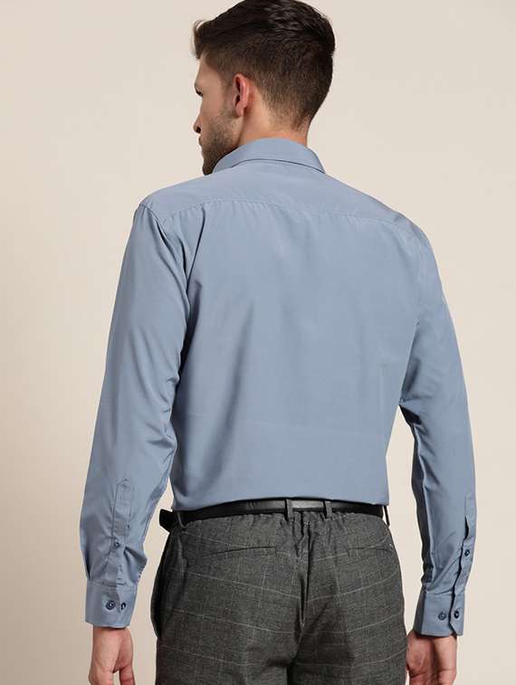 men collared long sleeve formal shirt - 22320570 -  Standard Image - 2