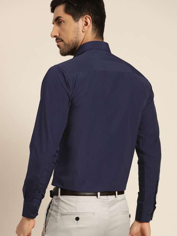 men collared long sleeve formal shirt - 22320573 -  Standard Image - 2