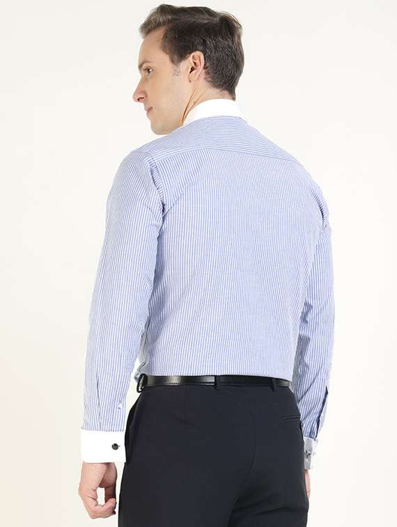 men collared long sleeve formal shirt - 22320594 -  Standard Image - 2