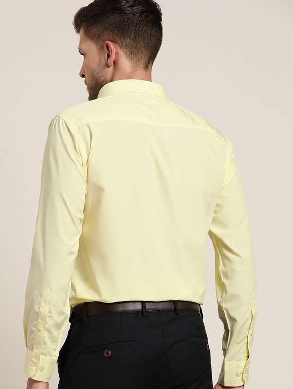 men solid collared long sleeve shirt - 22320637 -  Standard Image - 2
