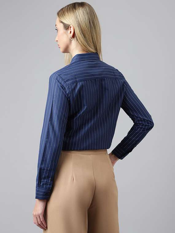 women collared long sleeve regular fit shirt - 22320741 -  Standard Image - 2