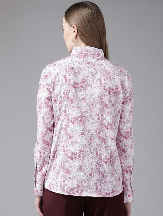 women collared long sleeve regular fit shirt - 22320743 -  Standard Image - 2