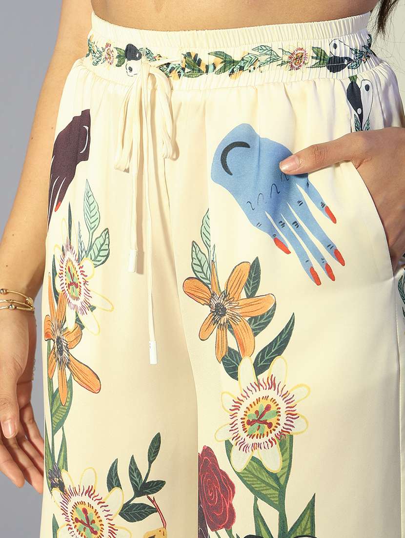 Women Printed Shirt And Trouser Co-ord Set - 22321834 -  Standard Image - 7