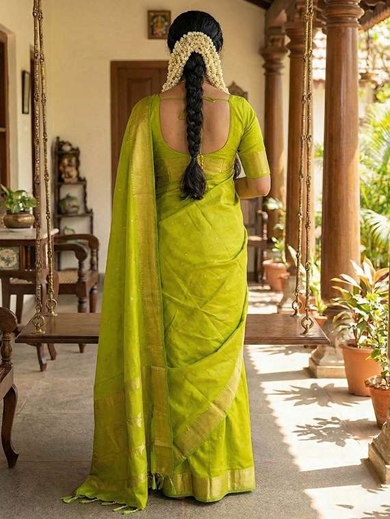 women self design bordered saree with blouse - 22322942 -  Standard Image - 2