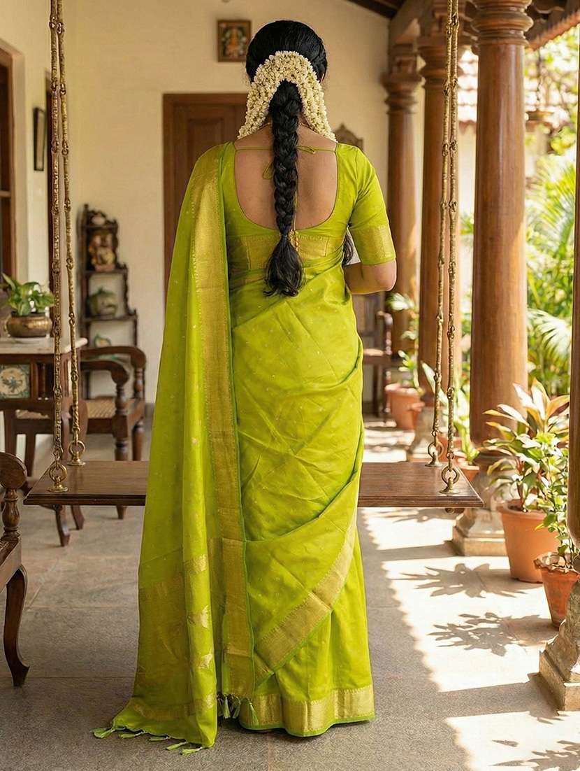 women self design bordered saree with blouse - 22322942 -  Standard Image - 2