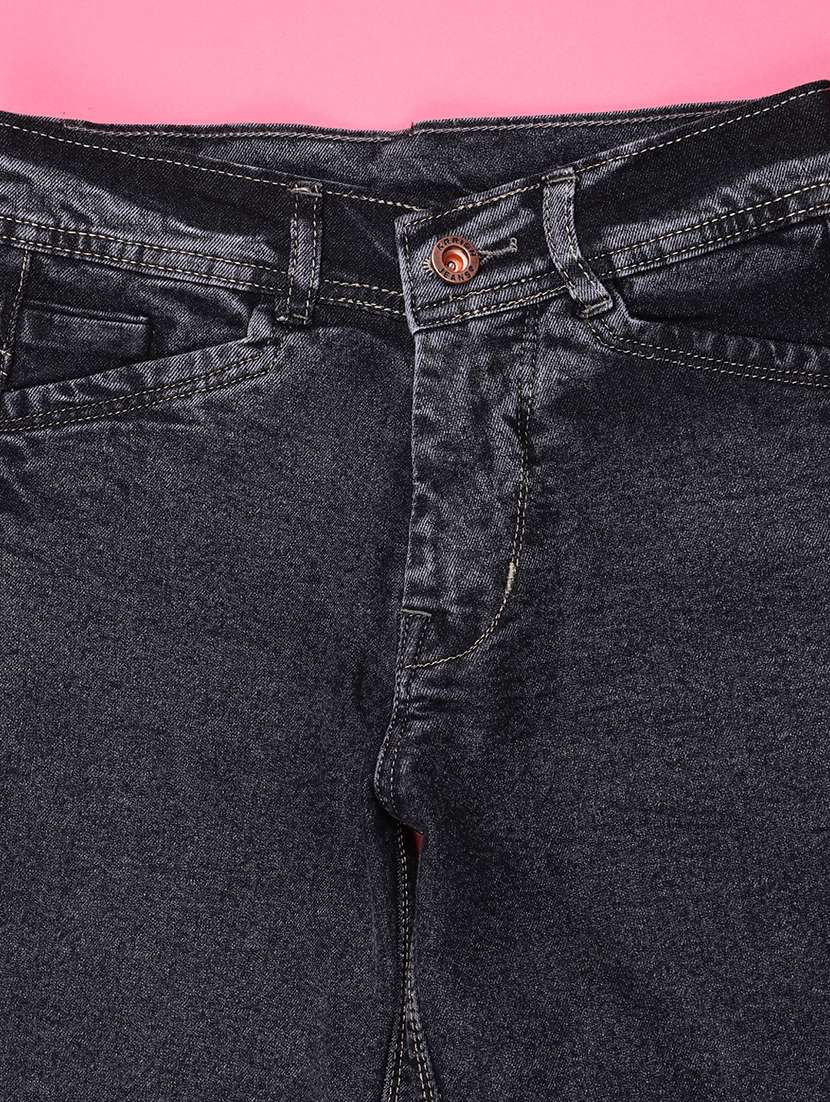 boys solid mid rise straight jean - 22323456 -  Standard Image - 2