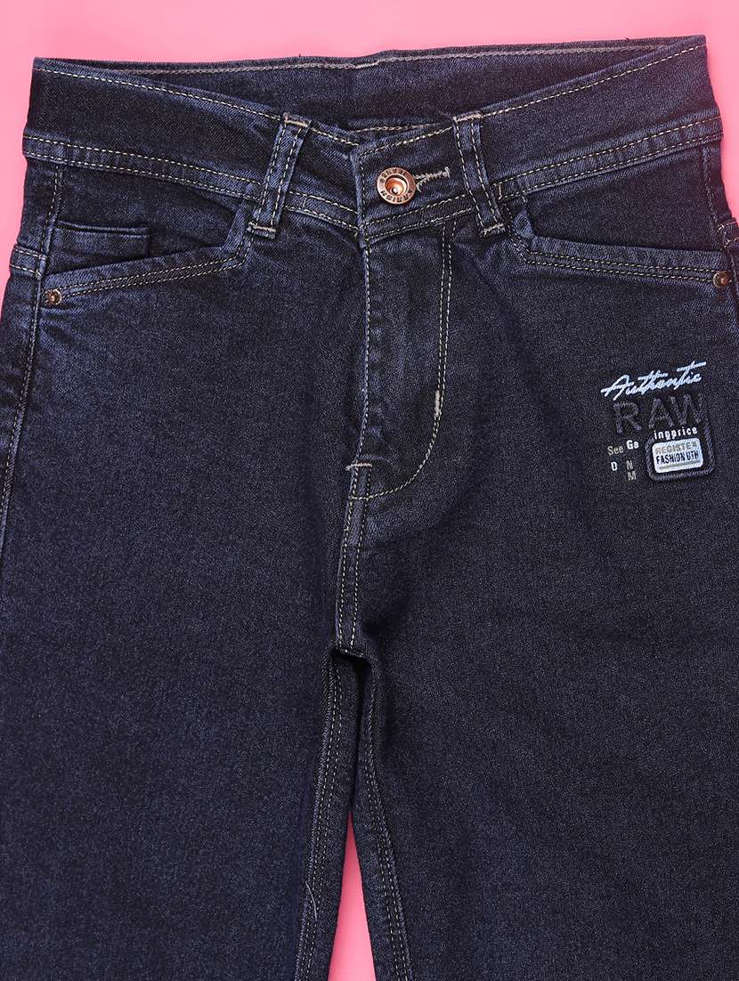 boys solid mid rise straight jean - 22323462 -  Standard Image - 2