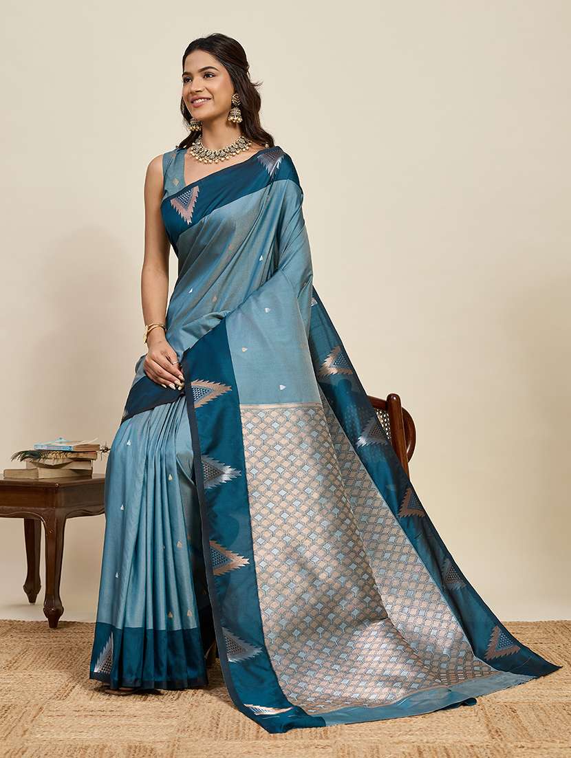 women self design banarasi saree with blouse - 22324064 -  Standard Image - 2