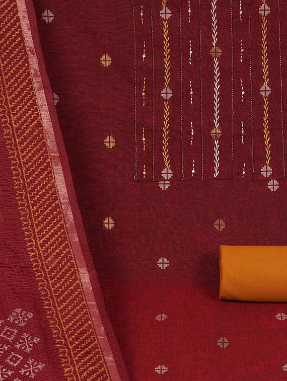 women self design unstitched suit set - 22324225 -  Standard Image - 2