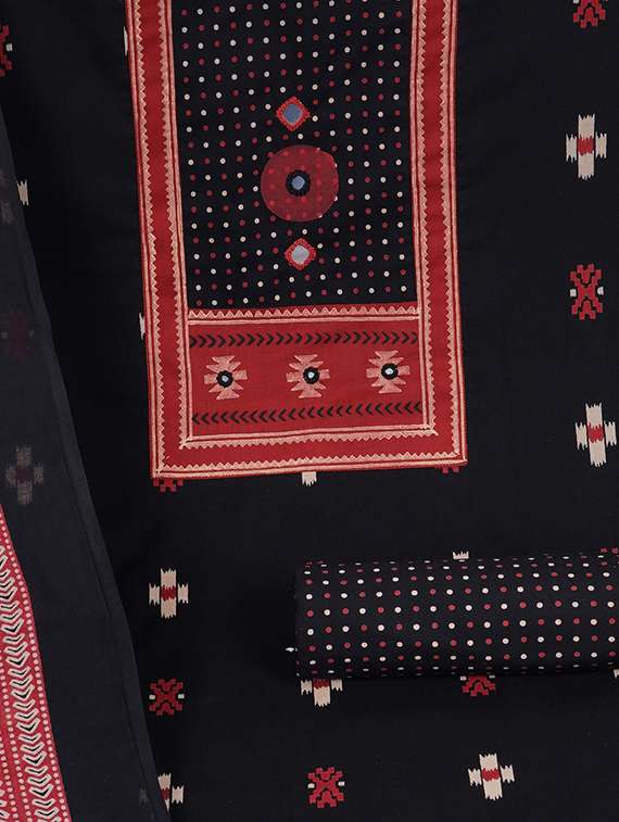 women printed unstitched suit set - 22324243 -  Standard Image - 2