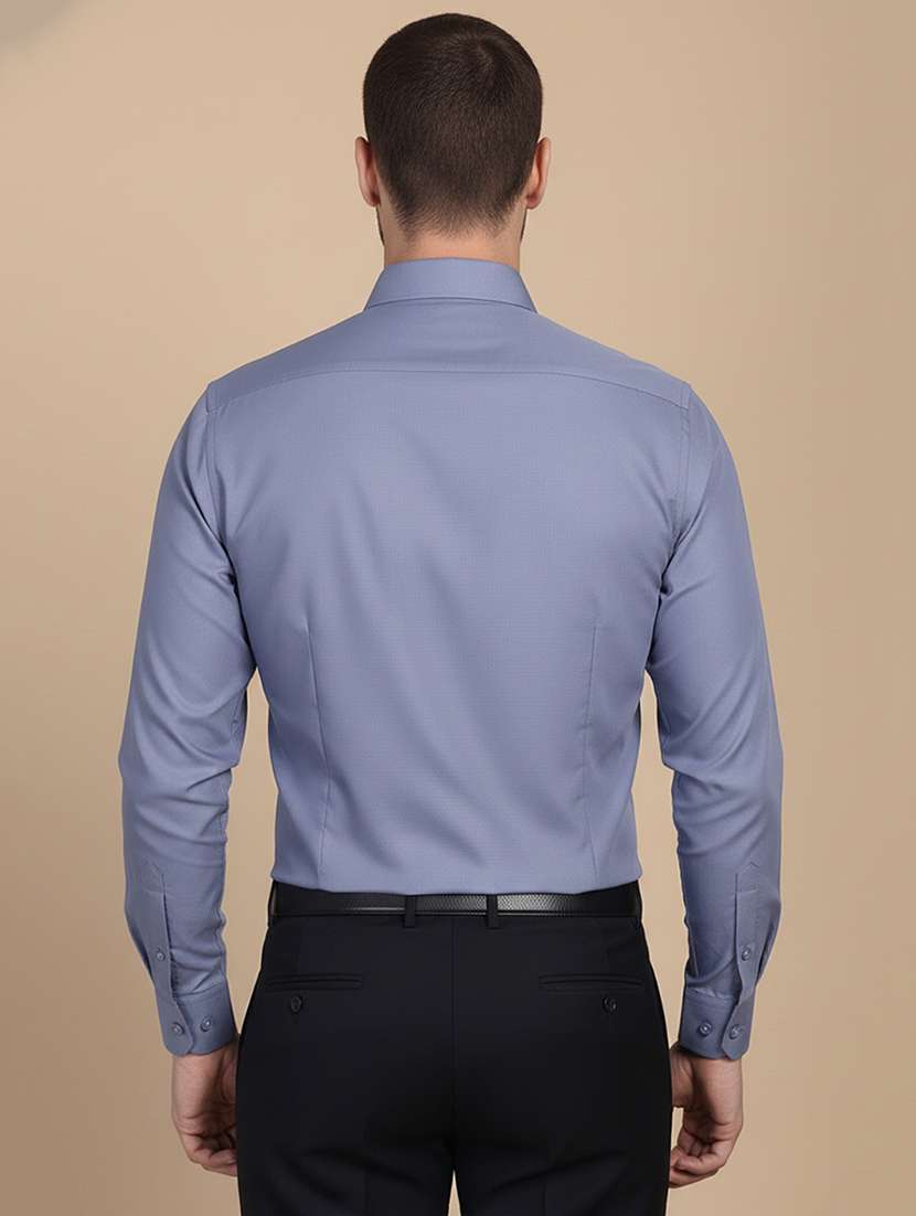 men solid long sleeve regular fit formal shirt - 22324374 -  Standard Image - 2