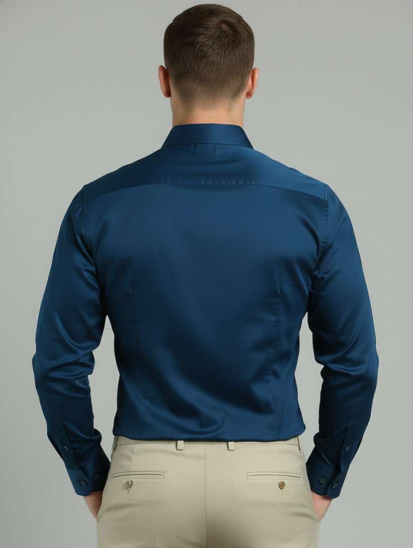 men solid long sleeve regular fit formal shirt - 22324382 -  Standard Image - 2