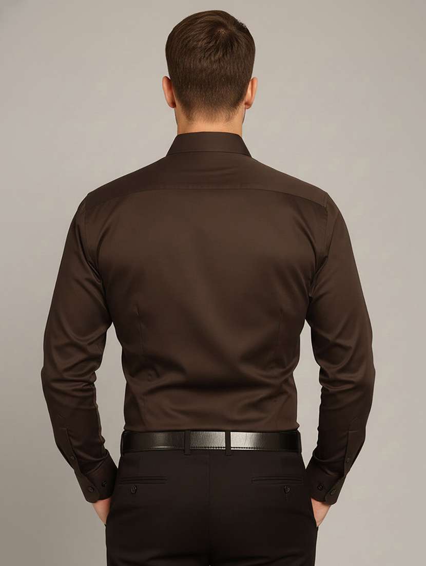 men solid long sleeve regular fit formal shirt - 22324384 -  Standard Image - 2