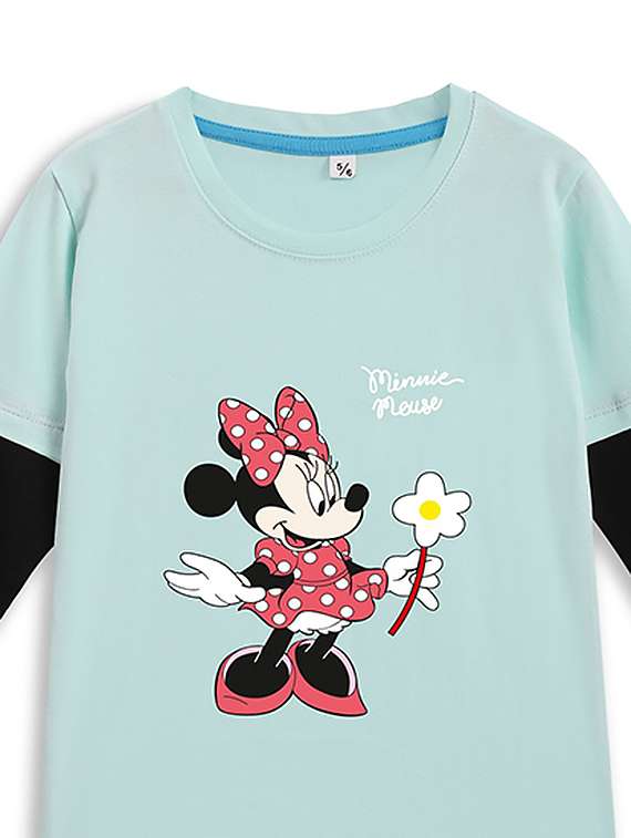 girls printed long sleeve tee - 22324456 -  Standard Image - 2