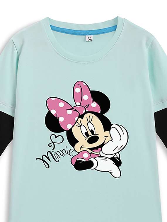 girls printed long sleeve tee - 22324461 -  Standard Image - 2