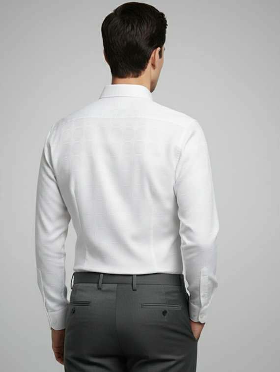men self design long sleeve regular fit formal shirt - 22324678 -  Standard Image - 2