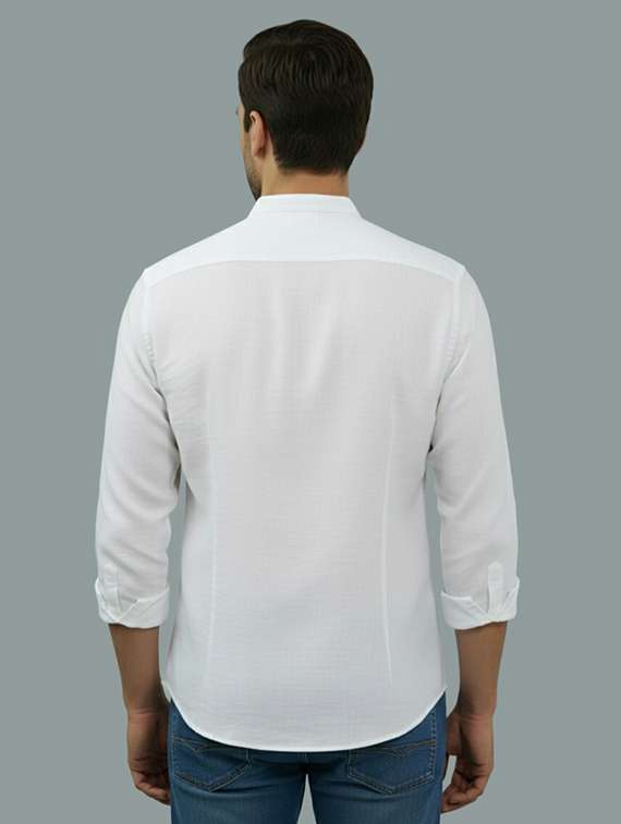 men solid long sleeve regular fit casual shirt - 22324867 -  Standard Image - 2