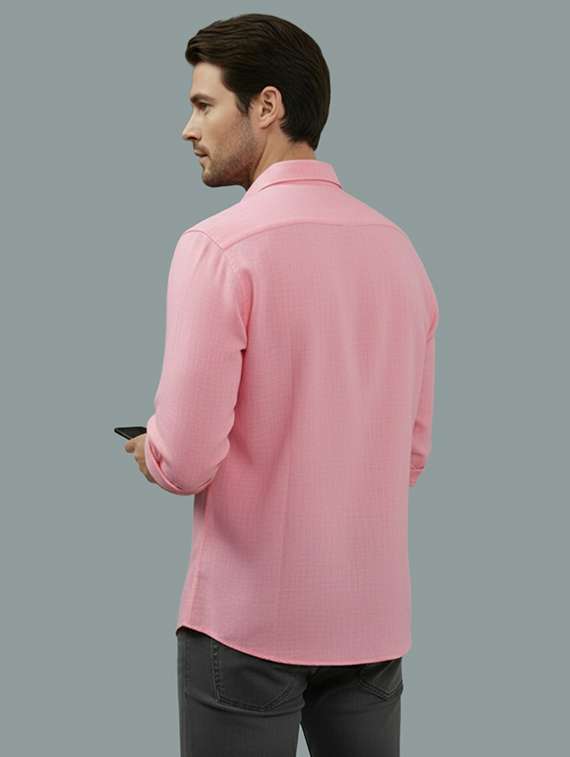 men solid long sleeve regular fit casual shirt - 22324975 -  Standard Image - 2