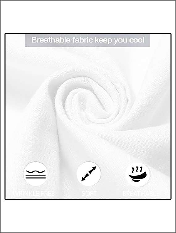 men solid mandarin neck short kurta - 22325494 -  Standard Image - 2