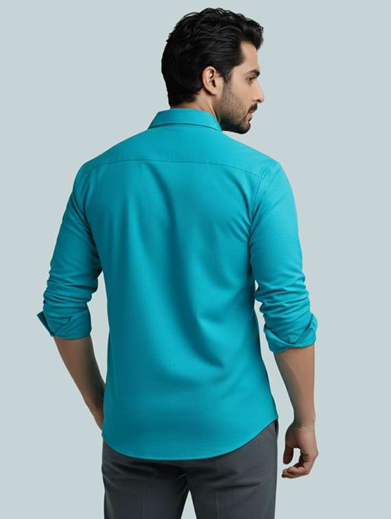 men solid long sleeve short kurta - 22326147 -  Standard Image - 2