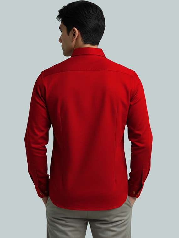 men solid long sleeve short kurta - 22326170 -  Standard Image - 2