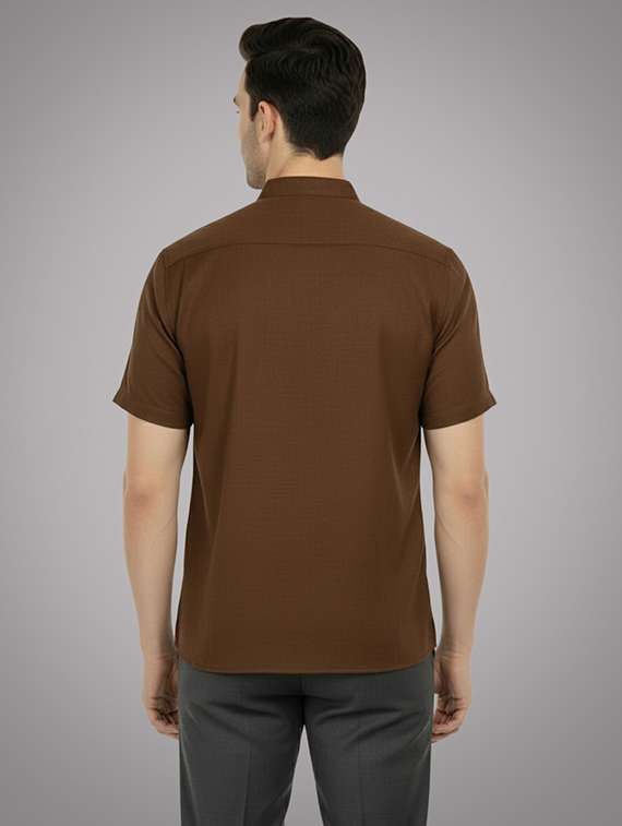 men solid mandarin neck short kurta - 22326415 -  Standard Image - 2