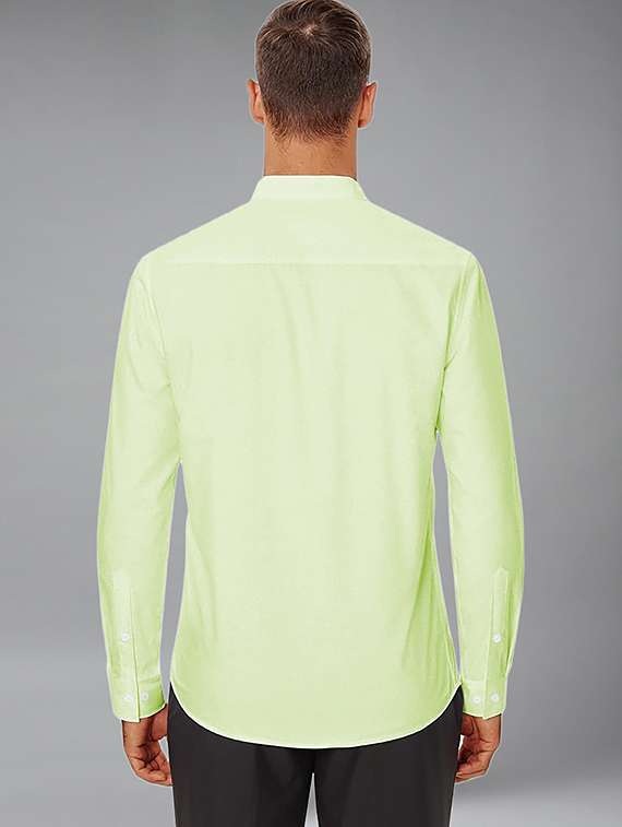 men solid long sleeve regular fit casual shirt - 22326815 -  Standard Image - 2