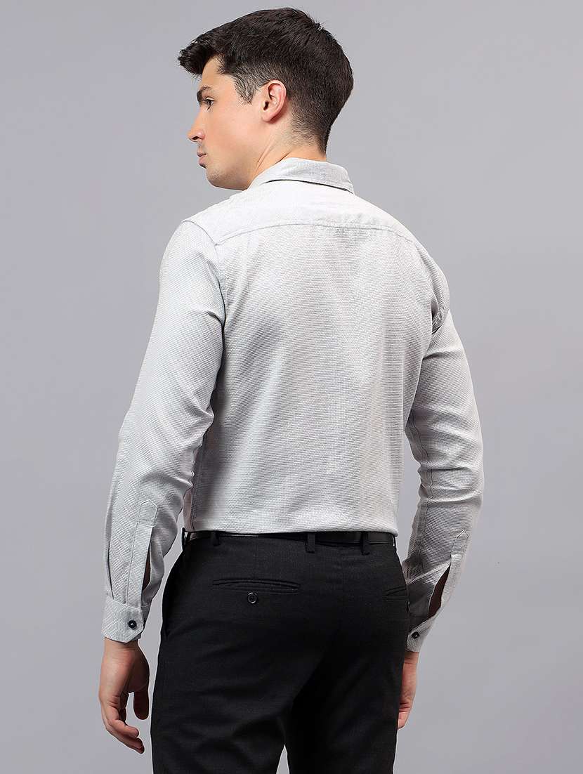men self design long sleeve regular fit formal shirt - 22326921 -  Standard Image - 2
