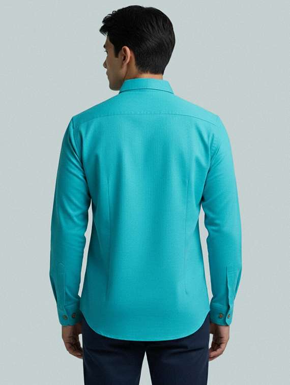 men solid long sleeve short kurta - 22327409 -  Standard Image - 2