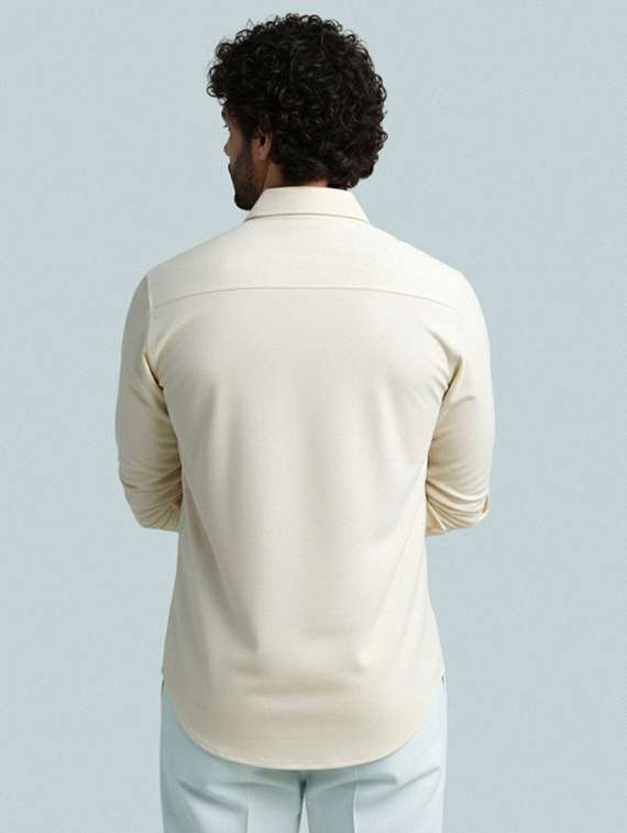 men solid long sleeve short kurta - 22327429 -  Standard Image - 2