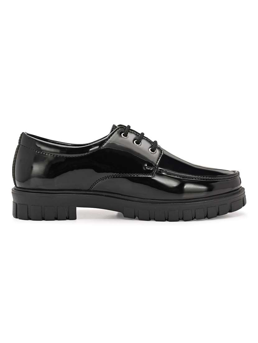Men Black Slip On Derby - 22327572 -  Standard Image - 2