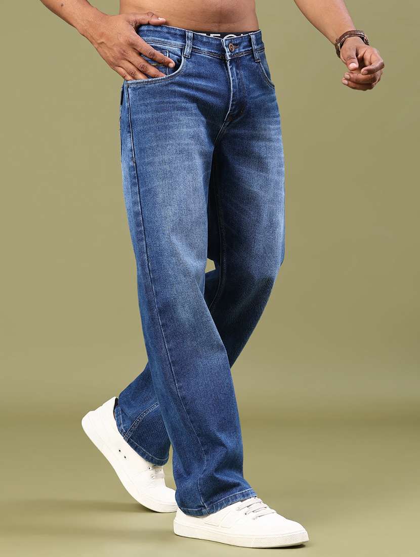 men washed mid rise full length jeans - 22328056 -  Standard Image - 2
