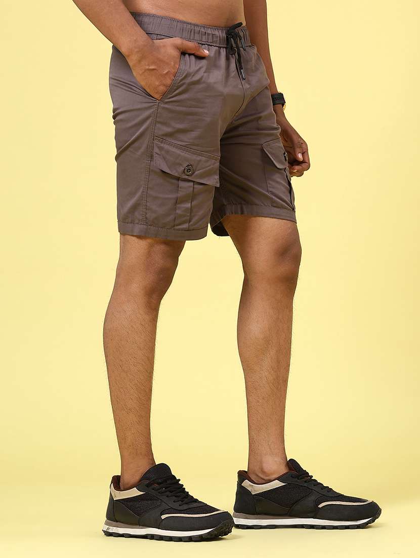 brown cotton  short - 22328244 -  Standard Image - 2