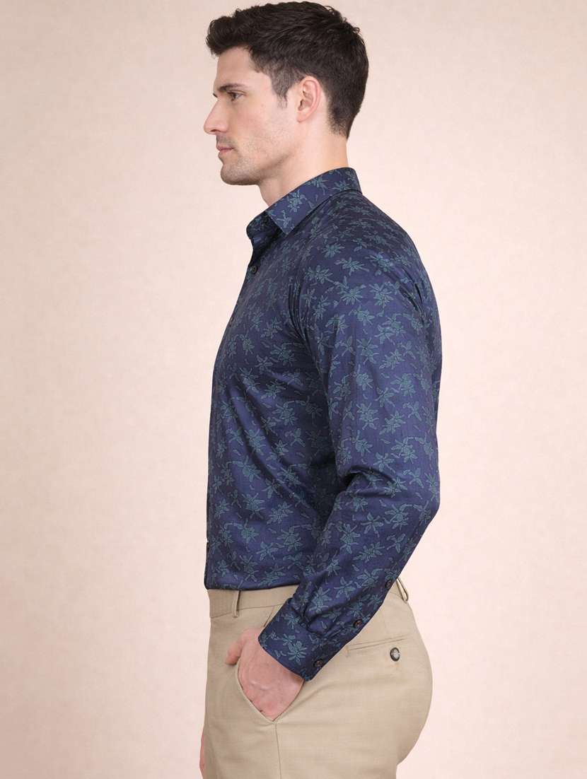men floral long sleeve regular fit formal shirt - 22328575 -  Standard Image - 2