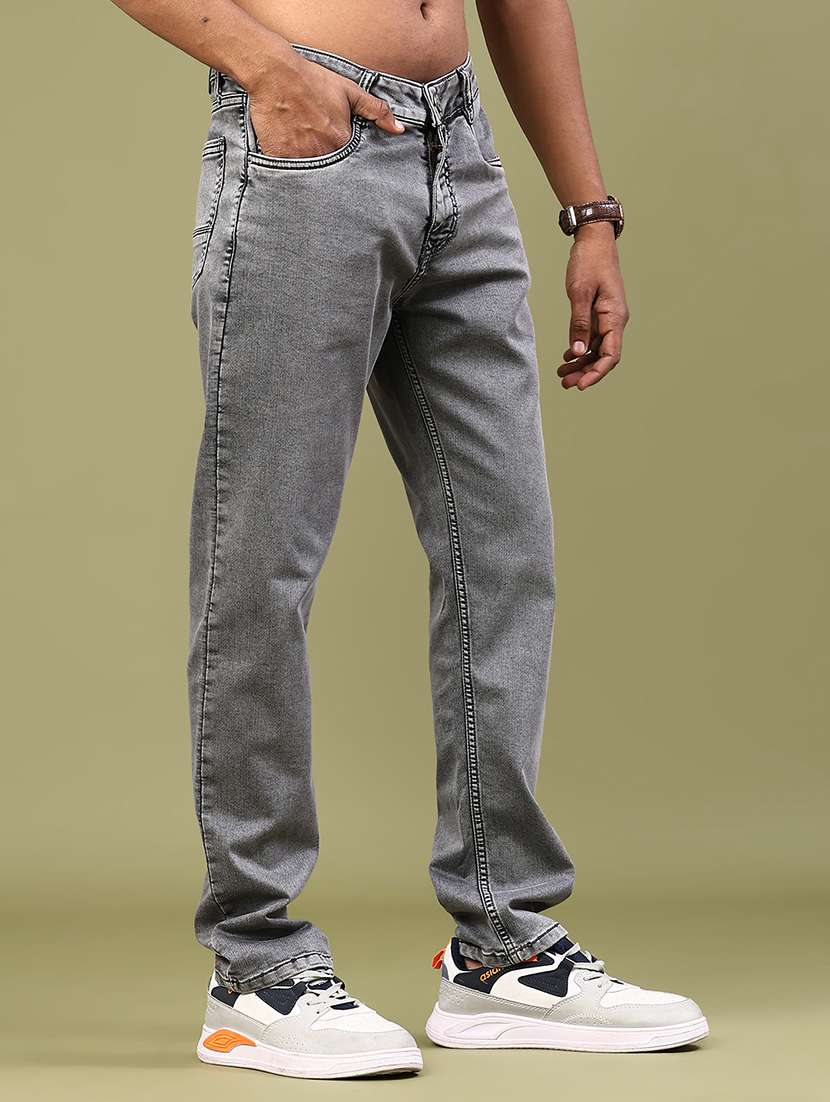 men washed mid rise full length jeans - 22328911 -  Standard Image - 2